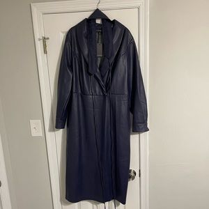 Eloquii Navy Leather Dress size 16